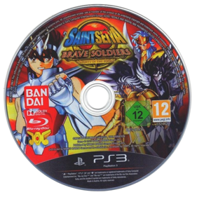 Saint Seiya: Brave Soldiers - Disc (Europe) - 500x500