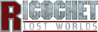 Ricochet Lost Worlds - Clear Logo (Japan) - 500x166