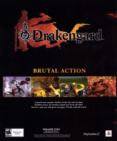 Drakengard - Advertisement Flyer - Front (United States) - 1904x2290