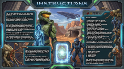 Halo - Arcade - Controls Information (World) - 2752x1536