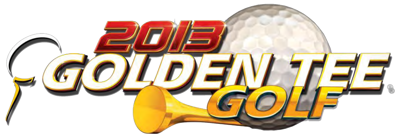 Golden Tee LIVE 2013 - Clear Logo (World) - 1870x650