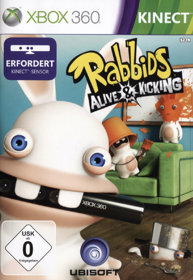 Raving Rabbids: Alive & Kicking - Box - Front (Germany) - 600x872