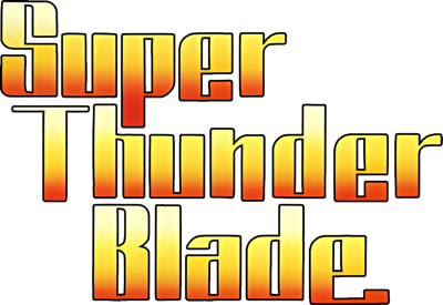 Super Thunder Blade - Clear Logo (Japan) - 1200x826
