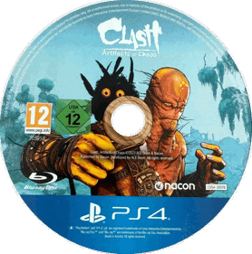 Clash: Artifacts of Chaos - Disc (Europe) - 1006x1016