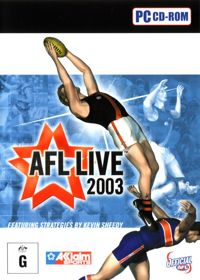 AFL Live 2003 - Box - Front (Australia) - 572x800
