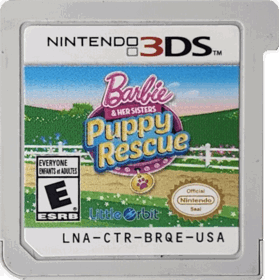Barbie & Her Sisters: Puppy Rescue - Cart - Front (North America) - 732x735