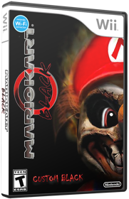 Mario Kart Black - Box - 3D (United States) - 567x878