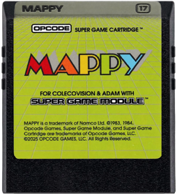 Mappy (Opcode Games) - Cart - Front (World) - 1450x1600