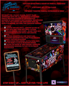 Captain Spaulding's Museum Of Monsters and Madmen - Advertisement Flyer - Front (World) - 2400x3000