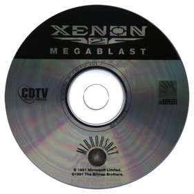 Xenon 2: Megablast - Disc (Europe) - 800x800