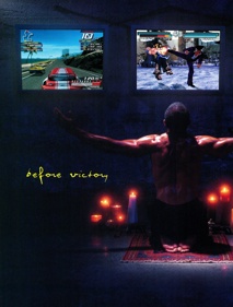 Ridge Racer V - Advertisement Flyer - Front (United States) - 1669x2200