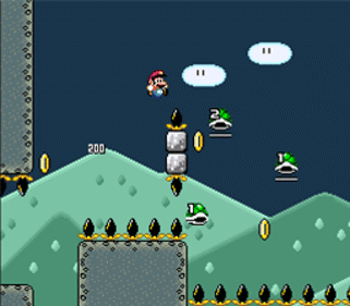 Illustration of Super Mario World: Cube's Kaizo World 2