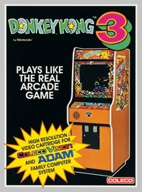 Donkey Kong 3 - Box - Front (World) - 875x1183