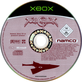 SoulCalibur II - Disc (Germany) - 770x769