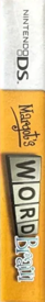 Margot's Word Brain - Box - Spine (North America) - 99x663