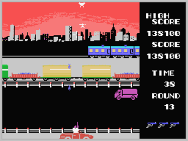 Golgo 13 - Screenshot - Gameplay (World) - 256x192