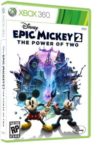 Epic Mickey 2: The Power of Two - Box - 3D (North America) - 567x878