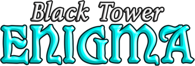 Black Tower Enigma - Clear Logo (World) - 1002x340