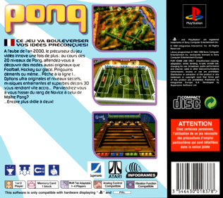 Pong: The Next Level - Box - Back (France) - 765x680