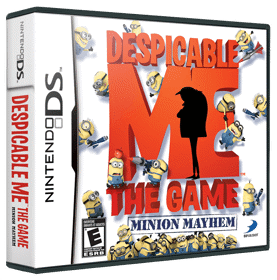Despicable Me: The Game: Minion Mayhem - Box - 3D (North America) - 900x911