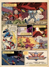Freedom Force - Advertisement Flyer - Front (United States) - 2205x3000