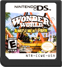 Wonder World: Amusement Park - Cart - Front (North America) - 517x564
