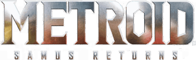 Metroid: Samus Returns - Clear Logo (United States) - 2603x800