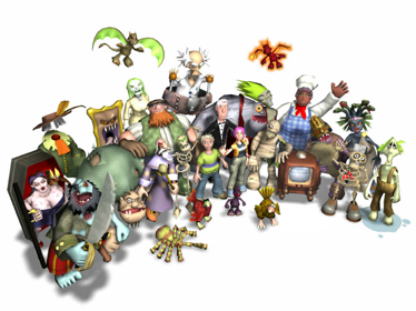 Grabbed by the Ghoulies - Fanart - Background (World) - 800x600