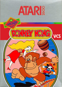 Donkey Kong VCS - Fanart - Box - Front (World) - 879x1235