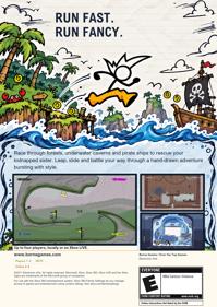 The Fancy Pants Adventures - Fanart - Box - Back (World) - 1700x2400