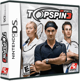 Top Spin 3 - Box - 3D (North America) - 866x881