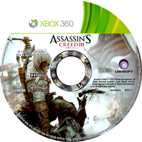 Assassin's Creed III - Disc (Korea) - 684x684
