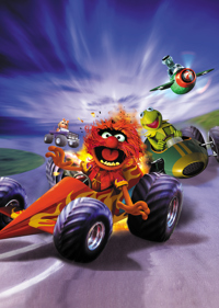 Muppet RaceMania - Advertisement Flyer - Front (Europe) - 2480x3484