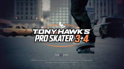 Tony Hawk's Pro Skater 3 + 4 - Screenshot - Game Title (World) - 3840x2160
