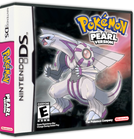 Pokémon Pearl Version - Box - 3D (North America) - 575x598