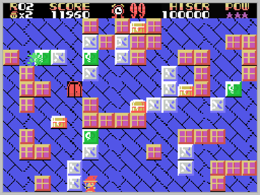 Majikazo - Screenshot - Gameplay (World) - 256x192