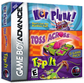 3 Game Pack!: Ker Plunk! / Toss Across / Tip It - Box - 3D (North America) - 1016x998