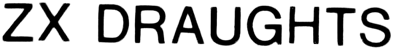 ZX Draughts - Clear Logo (Europe) - 1892x240