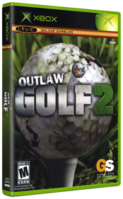Outlaw Golf 2 - Box - 3D (North America) - 841x1358