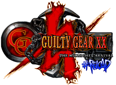 Guilty Gear X2 #Reload - Clear Logo (Japan) - 515x380