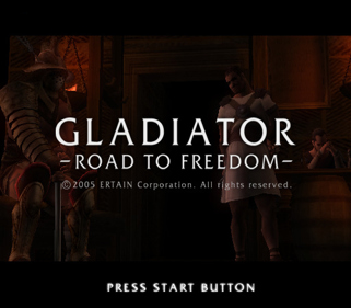 Colosseum: Road to Freedom - Screenshot - Game Title (Japan) - 512x448
