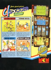 4 Soccer Simulators - Box - Back (Europe) - 908x1236