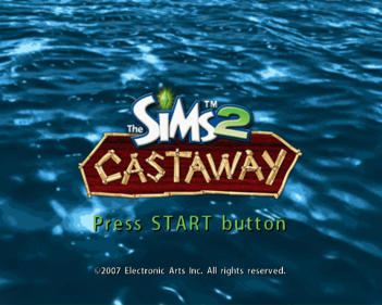 The Sims 2: Castaway - Screenshot - Game Title (World) - 640x512