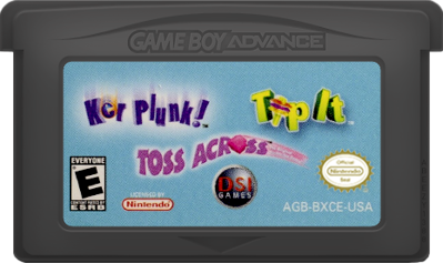 3 Game Pack!: Ker Plunk! / Toss Across / Tip It - Cart - Front (North America) - 465x276