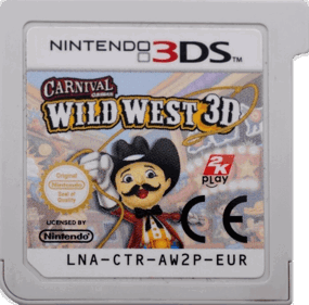 Carnival Games: Wild West 3D - Cart - Front (Europe) - 738x727