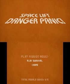 Space Lift Danger Panic! - Screenshot - Game Title (World) - 346x415