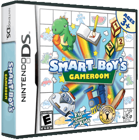 Smart Boy's Gameroom - Box - 3D (North America) - 875x878