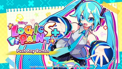 Hatsune Miku: Logic Paint S+ - Screenshot - Game Title (World) - 1920x1080