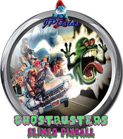 Ghostbusters: Slimer! Pinball - Fanart - Cart - Front (World) - 876x992