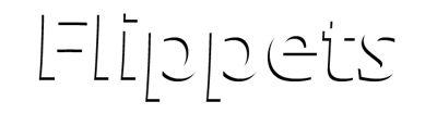 Flippets - Clear Logo (World) - 640x168
